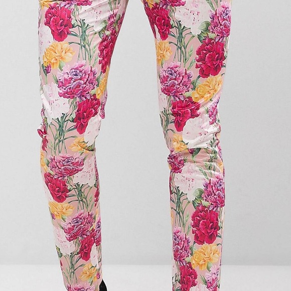 Men Pink Floral Print - Picture 2 of 4